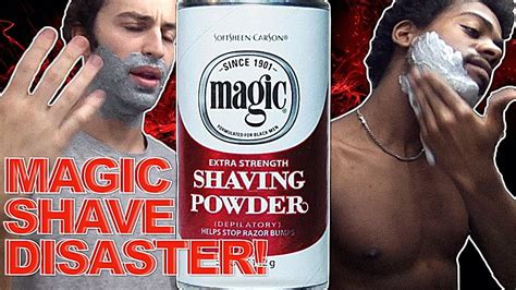 Tender skin magic shaving powder